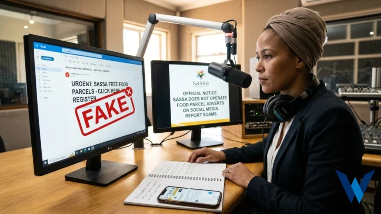 SASSA free food parcel promotion fake