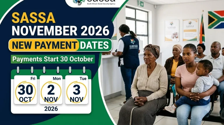 SASSA Changed the November Payment Dates